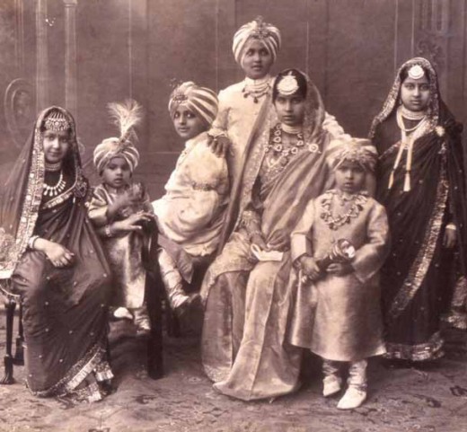 Royal children from Patiala, c. 1930