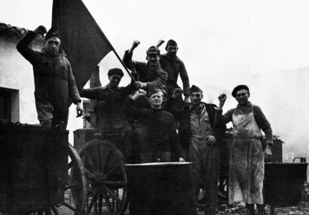 Spanish Civil War, The International Brigade, General Franco, ISIS, War